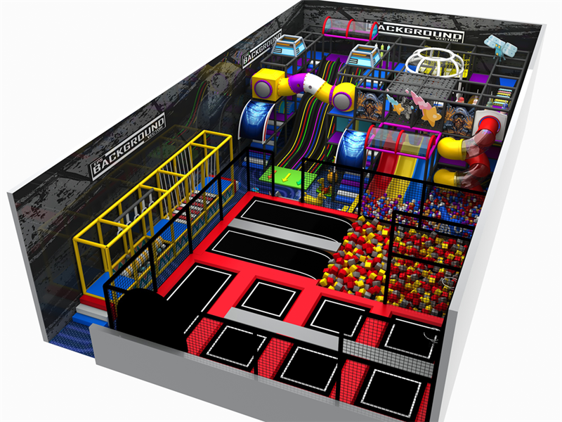 網(wǎng)紅互動蹦床——快樂專加