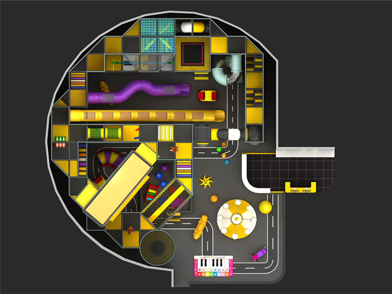蹦床主題公園——快樂專加