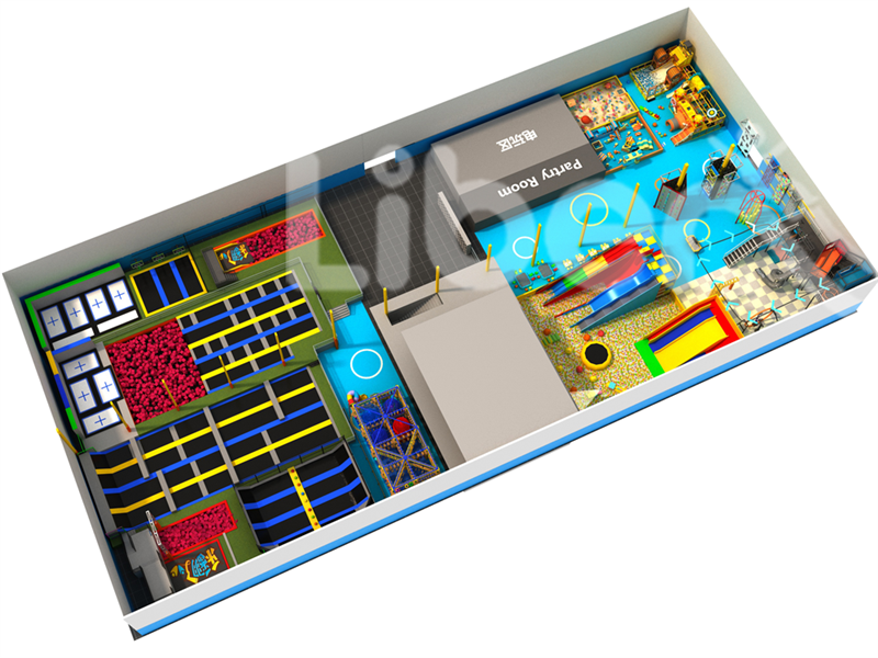 反彈蹦床公園——快樂專加