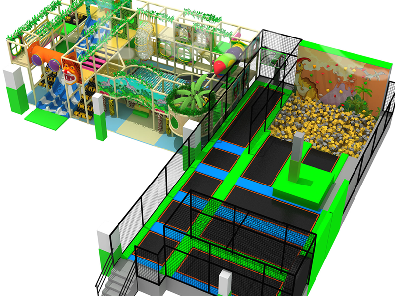 親子科學(xué)蹦床公園——快樂專加