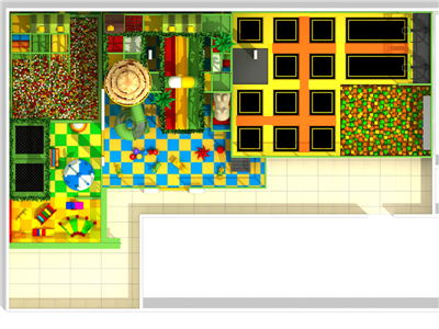 室內(nèi)蹦床樂園——快樂專加