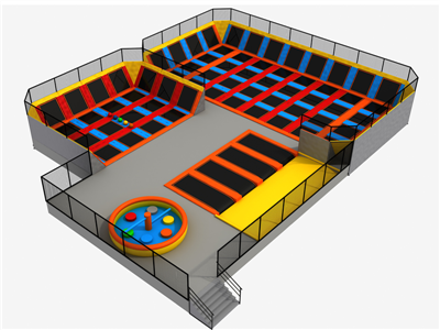 室內(nèi)網(wǎng)紅蹦床館——快樂專加