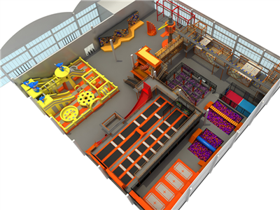 兒童室內(nèi)蹦床公園——快樂專加