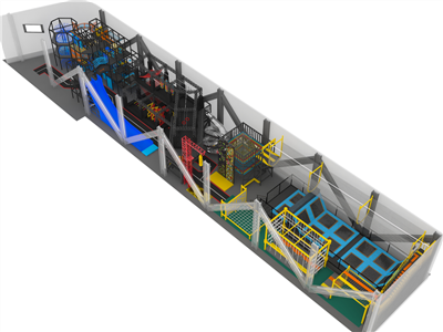 親子極限蹦床館——快樂專加