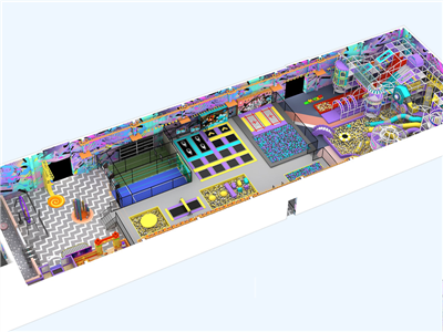 室內(nèi)空間蹦床樂園——快樂專加