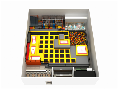 反彈科學(xué)蹦床館——快樂(lè)專加