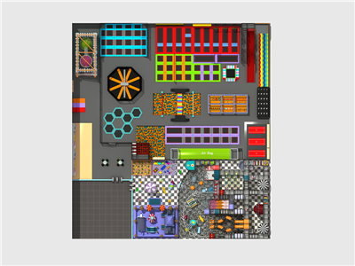 室內(nèi)科學(xué)反彈蹦床館——快樂(lè)專加