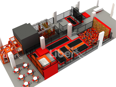空氣科學(xué)蹦床公園——快樂專加