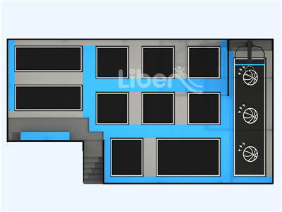智慧互動(dòng)蹦床公園——快樂專加