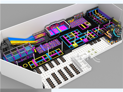 互動智慧蹦床公園——快樂專加