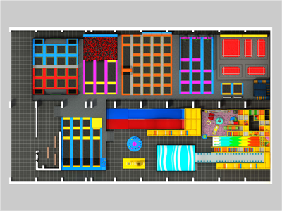 室內(nèi)空氣蹦床樂園——快樂專加