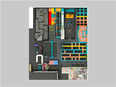 兒童蹦床館——快樂專加
