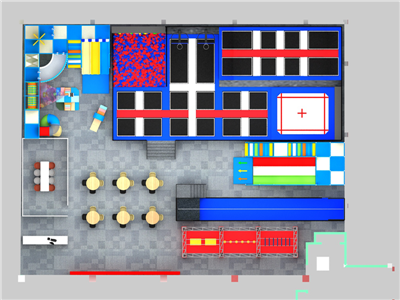 室內(nèi)蹦蹦床——快樂(lè)專加