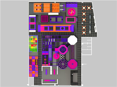 娛樂飛行蹦床——快樂專加